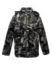 Printed Boys Jacket Printed Metallic Black Jacket 